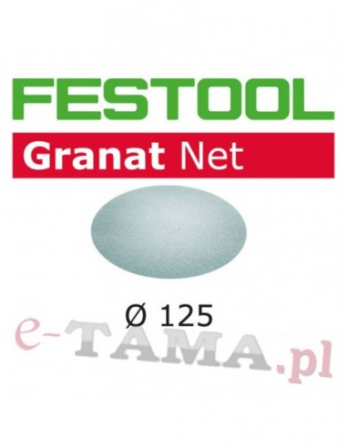 FESTOOL STF D125 P120 GR NET/50 Materiały ścierne z włókniny