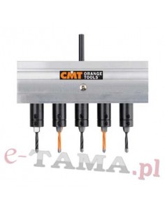 CMT Uniwersalny przyrząd do wiercenia pod zawiasy z 5-cioma wrzecionami pod system 32mm CMT333-325