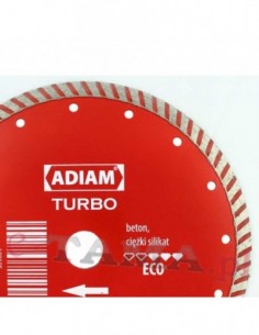 Tarcza diamentowa TURBO Ø230mm/25,4-22,23mm