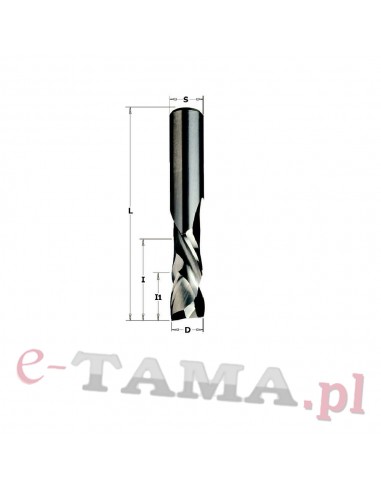 ITA TOOLS FrezVHM Z2+2 D- 5 I-22 L-60 S-5 RH wyk. pozyty&negatyw