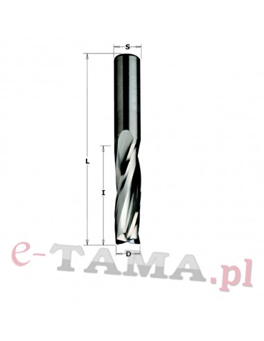 ITA TOOLS Frez VHM Z3 D-10 I-32 L-80 S-10 LH wyk. pozytyw