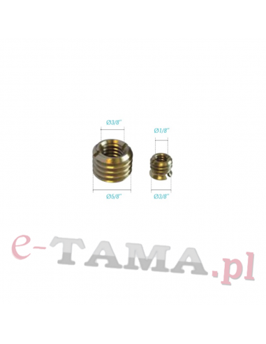 PIHER Adapter gwintu 5/8 - 3/8 - 1/8