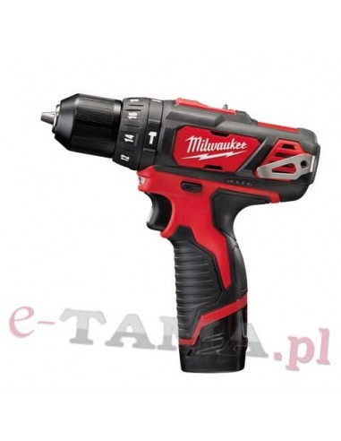 Milwaukee M12 BPD-202C subkompaktowa wiertarko-wkrętarka udarowa (2 x 2.0Ah)