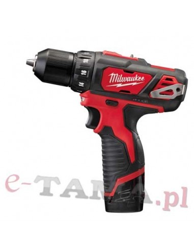 Milwaukee M12 BDD-202C subkompaktowa wiertarko-wkrętarka (2 x 2.0Ah)