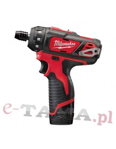 Milwaukee M12 BD-202C subkompaktowa wkrętarka (2 x 2.0Ah)