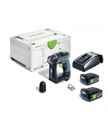 Festool Akumulatorowa wiertarko-wkrętarka CXS 12 2,5-Plus