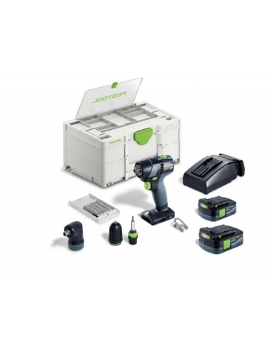 Festool Akumulatorowa wiertarko-wkrętarka TXS 12 2,5-Set