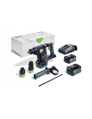 Festool Akumulatorowa młotowiertarka z funkcją kucia KHC 18 5,0 EBI-Plus