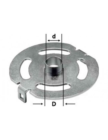 Festool Pierścień kopiujący KR-D 17,0/OF 1400