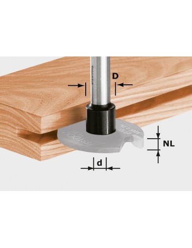 Festool Trzpień frezarski S8 1,5-5 D14