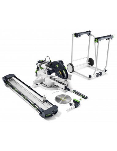 FESTOOL KAPEX KS 120 REB-Set-UG Ukośnica przesuwna - kompletny zestaw wózek + przykładnice