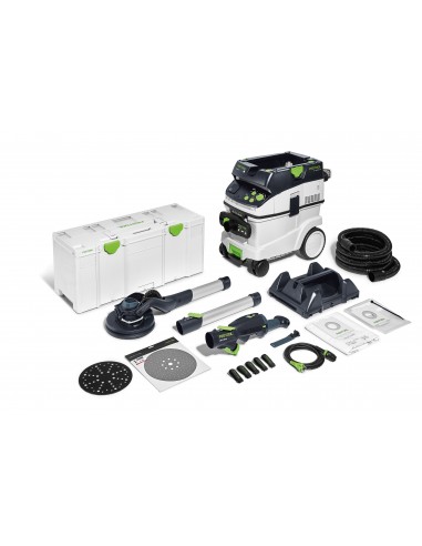 Festool Zestaw złożony z szlifierki przegubowej i odkurzacza LHS 2 225 + CTM 36-Set PLANEX