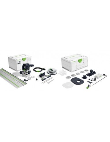 Festool Frezarka górnowrzecionowa OF 1010 REBQ-FS-Set+Box Zestaw frezarka + zestaw frezów + szyna 80 cm