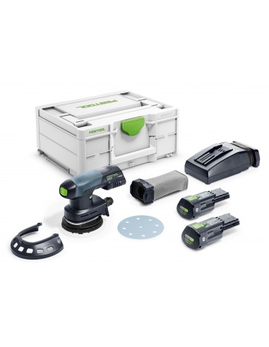 Festool Akumulatorowa szlifierka mimośrodowa ETSC 125 3,0 I-Plus