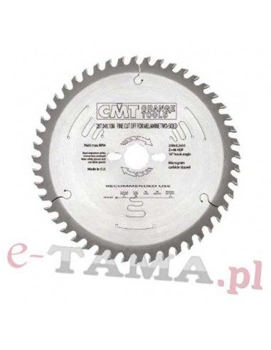 CMT Piła do materiałów dwustronnie laminowanych 160mm Z-34 Typ:287