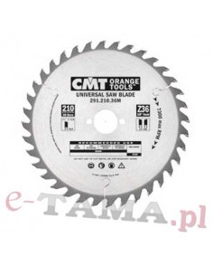 CMT Piła uniwersalna do elektronarzędzi 190mm(20 Festool FF) Z-32 Typ. 285-291