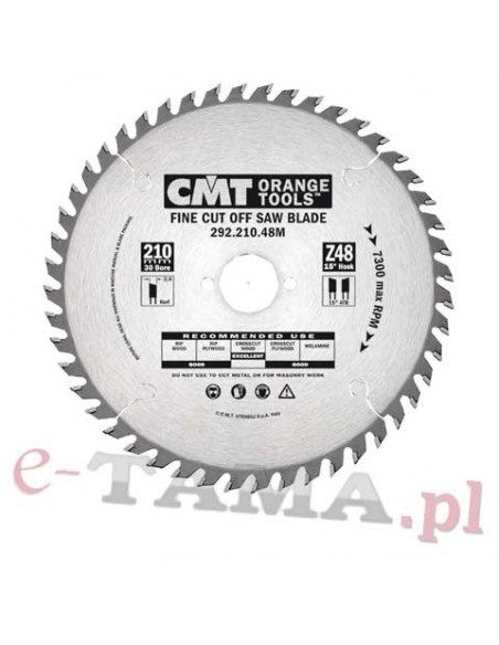 CMT Piła do cięcia poprzecznego do elektronarzędzi 120mm(20) Z-40 Typ.292