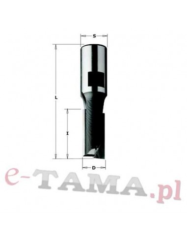 CMT Frez rowkujący z wewnętrznym  gwintem D-8mm I-23mm L-60mm S-M12x1 Typ.170