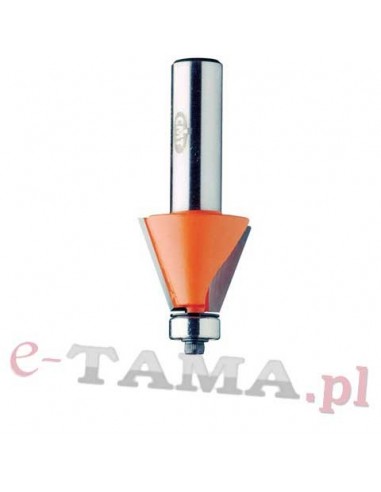 CMT Frez do ukosowania z łożyskiem  A-45° D-31,7mm I-9,5mm L-53mm S-6mm Typ.736