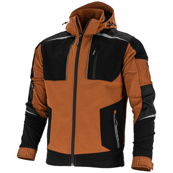 Lahti Pro Bluza stretch brązowo-czarna rozmiar 3XL CE
