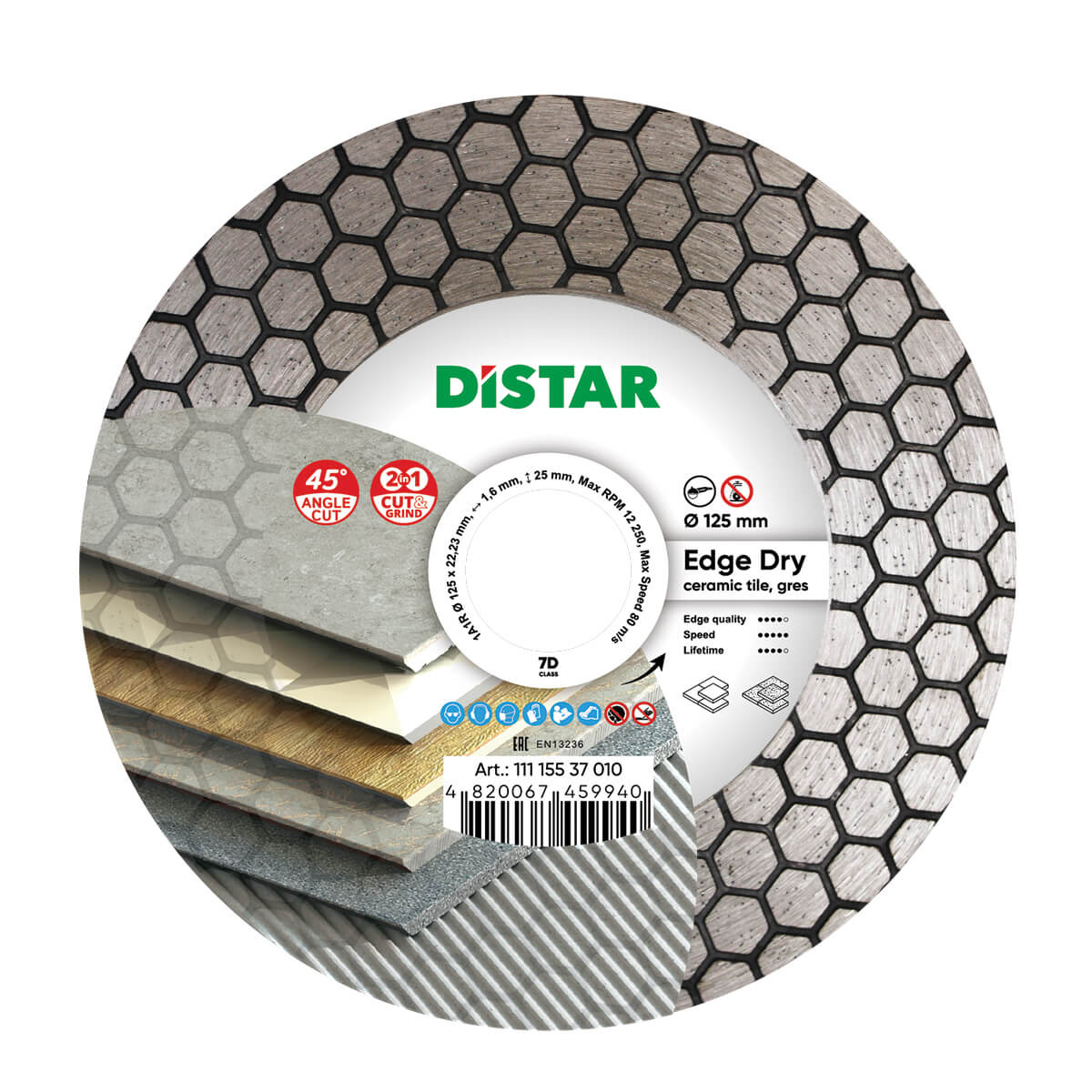 [Image of Tarcza tnąca DISTAR EDGE DRY]