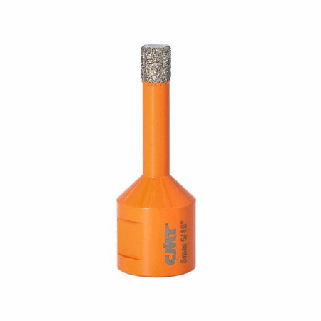 552-508 Otwornica D=8 I=35 L=60 S=M14do pracy na sucho w kamieniu i gresie, uchwyt do szlifierki kątowej, max RPM 14 000