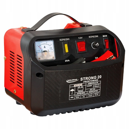 Weldman Strong 20 - Prostownik 12/24V