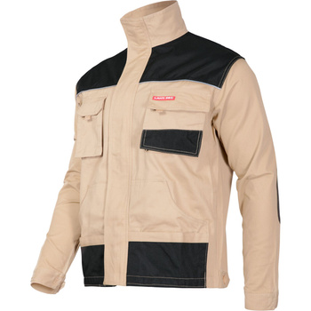 LAHTI BLUZA BEŻOWA 100% BAWEŁNA R L 52
