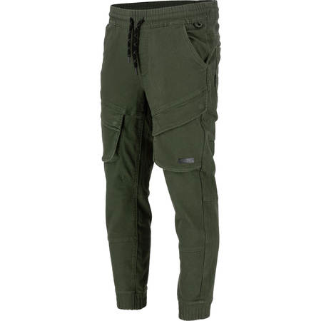 Lahti Pro Spodnie Joggery zielone STRETCH rozmiar L CE