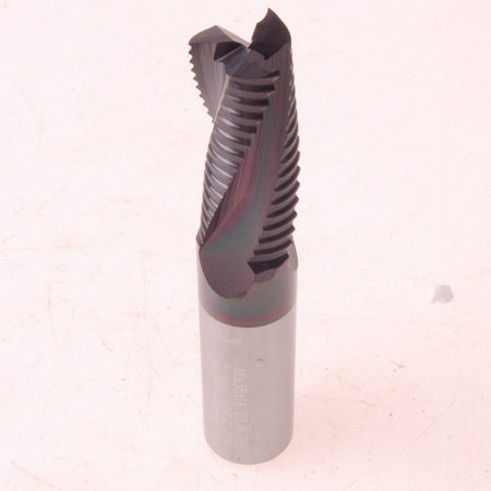 195.161.11XTR Frez spiralny D=16  I=35 L=90S=16 Z=3 obr. zgrubna, powłoka DIA