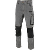 Lahti Pro Spodnie jeansowe szare stretch ze wzmocnieniem rozmiar 3XL CE