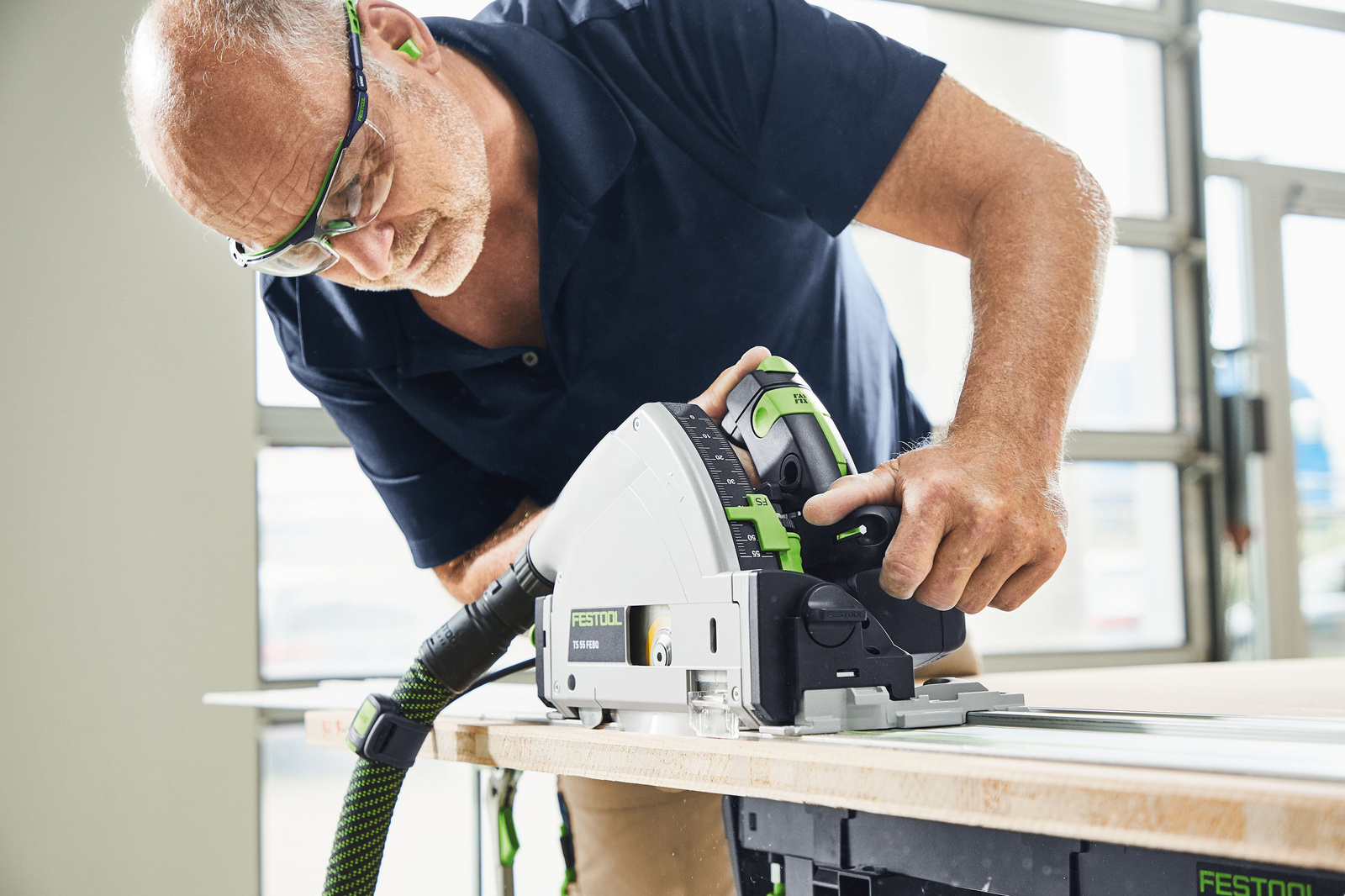 Precyzja i wygoda cięcia Festool TS 55