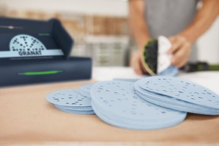 Festool Krążki ścierne STF D150/48 GR-Set Granat