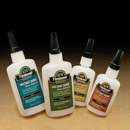 Titebond Instant Bond Wood Adhesive Gęsty Klej do drewna Szybkoschnący 56g