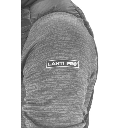 LAHTI BLUZA OCIEPLANA SZARO-CZARNA R L  
