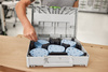 Festool Systainer³ na materiały ścierne SYS-STF D125 GR-Set Granat