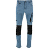 Lahti Pro Spodnie jeansowe jasnoniebieskie STRETCH ze wzmocnieniami rozmiar 2XL CE