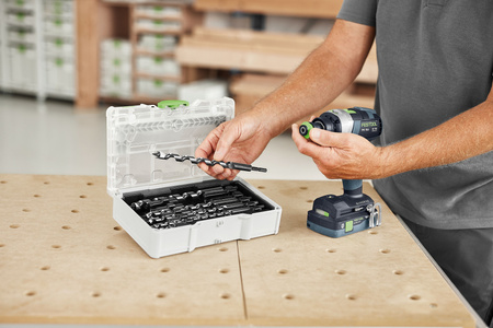Festool Zestaw wierteł spiralnych SYS3 S 76-SB CE-SORT/6