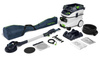 Festool Zestaw złożony z szlifierki przegubowej i odkurzacza LHS 2-M 225 EQ/CTM 36-Set PLANEX