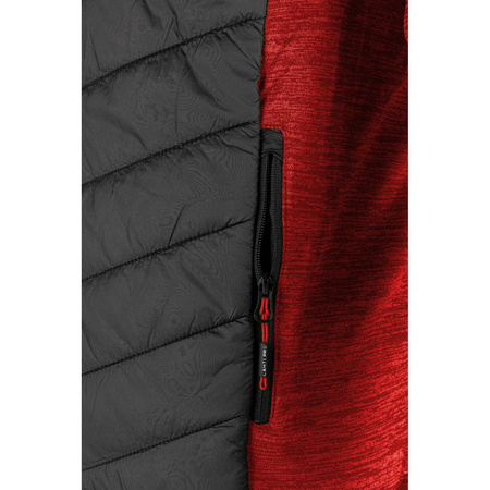 Lahti Pro Bluza ocieplana czerwono-czarna rozmiar 2XL CE