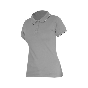 Lahti Pro Koszulka polo damska gramatura 190g szara rozmiar 3XL CE