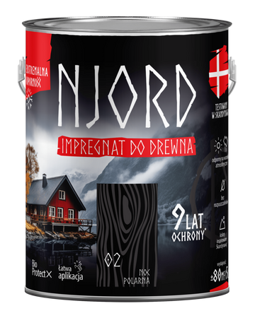 NJORD IMPREGNAT DO DREWNA 2.5L – NOC POLARNA
