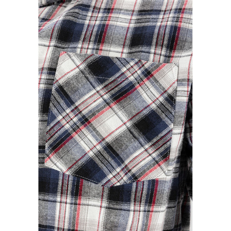 Lahti Pro Koszula flanelowa szaro-czarne gramatura 170g rozmiar 2XL CE