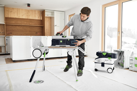 Festool Akumulatorowa stołowa pilarka tarczowa CSC SYS 50 EBI-Basic