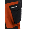 Lahti Pro Spodnie z elementami stretch ceglasto-czarne rozmiar 2XL CE