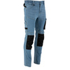 Lahti Pro Spodnie jeansowe jasnoniebieskie STRETCH ze wzmocnieniami rozmiar 2XL CE