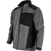 Lahti Pro Kurtka sweter wstawki soft szaro-czarna rozmiar XL CE