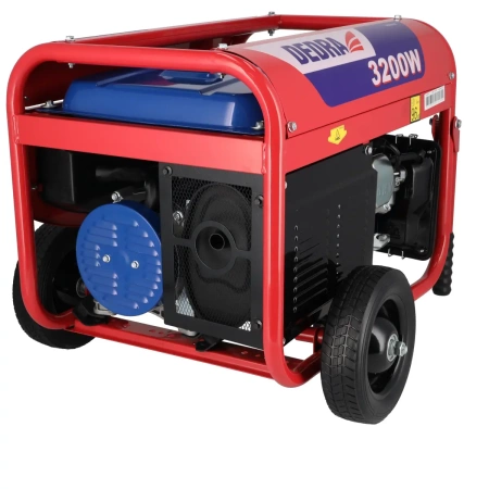 Agregat prądotwórczy, generator DEDRA DEGB3600K moc max. 3,2kW, 3200W, moc 2,8kW 2800W, miedziane uzwojenie silnika