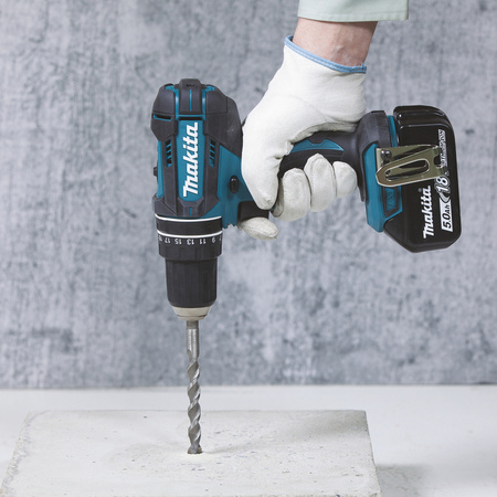Makita Akumulatorowa wiertarko-wkrętarka DHP482RFJ 18V 62Nm LXT z akumulatorami 2x 3,0Ah i ładowarką