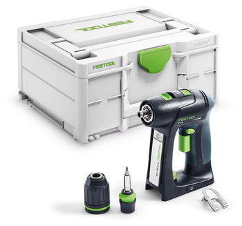 Festool Akumulatorowa wiertarko-wkrętarka C 18-Basic